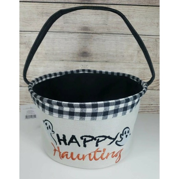 Halloween Ghost Trick-or-Treat Basket - Picture 5 of 13